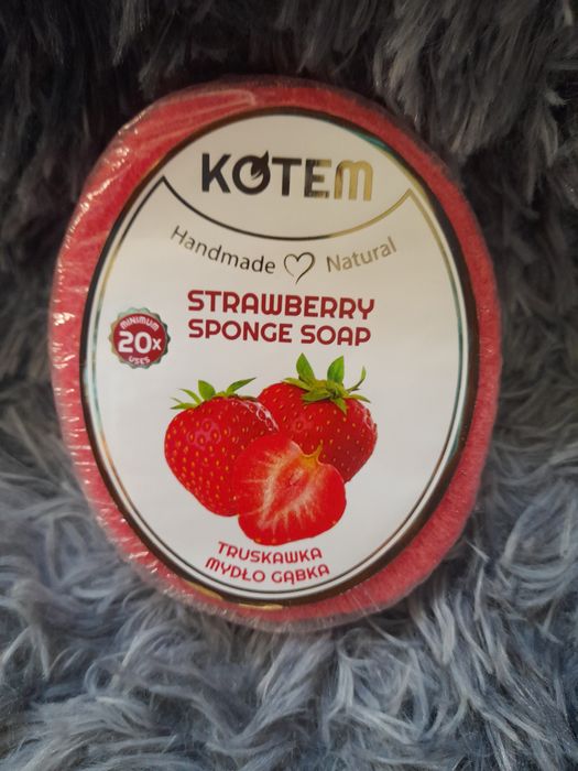 Mydło w gąbce myjące