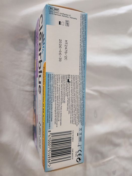 Teste Ovulação Clearblue - 10 unidades