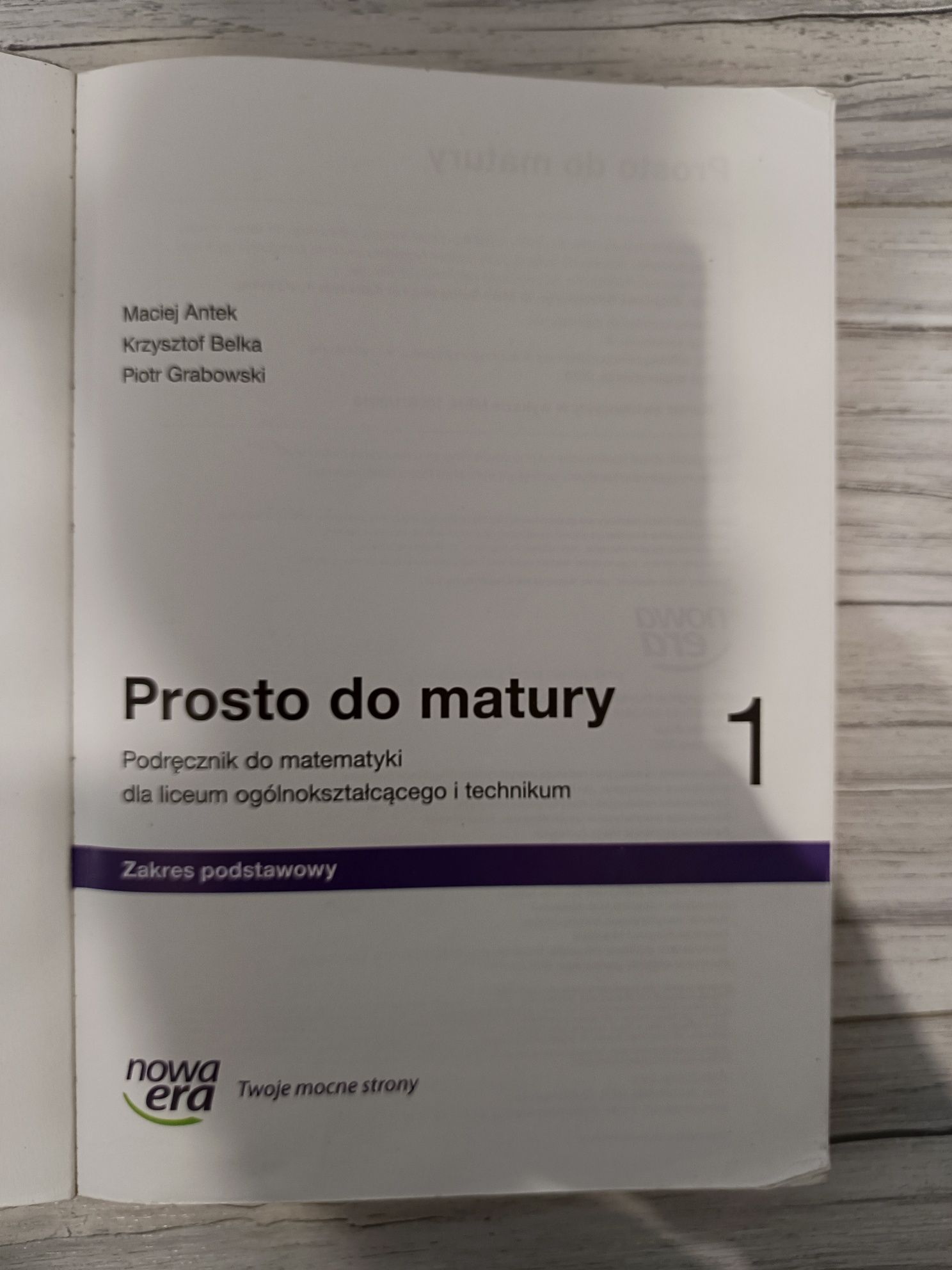 Matematyka Prosto do matury 1