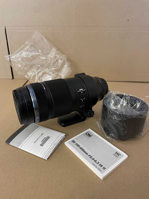 Obiektyw OM SYSTEM M.Zuiko Digital ED 100-400mm f/5-6.3 IS II Nowy Gwa