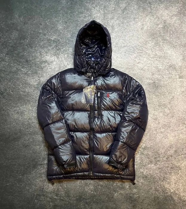 Пуховик Polo - us Ralph Lauren shadow лакированный project drip