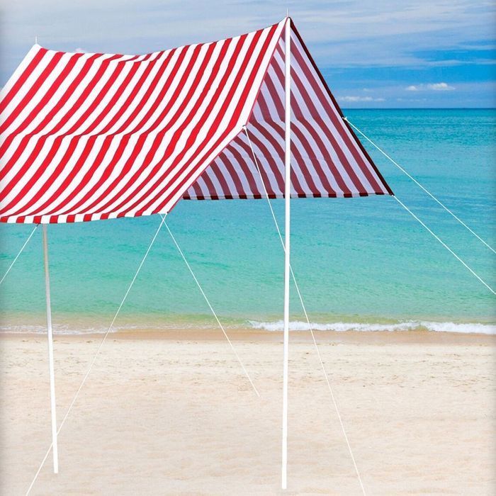 Baldachim plażowy podwójny 165x297x170 cm