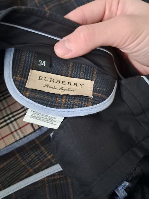 Spodnie jeansowe burberry