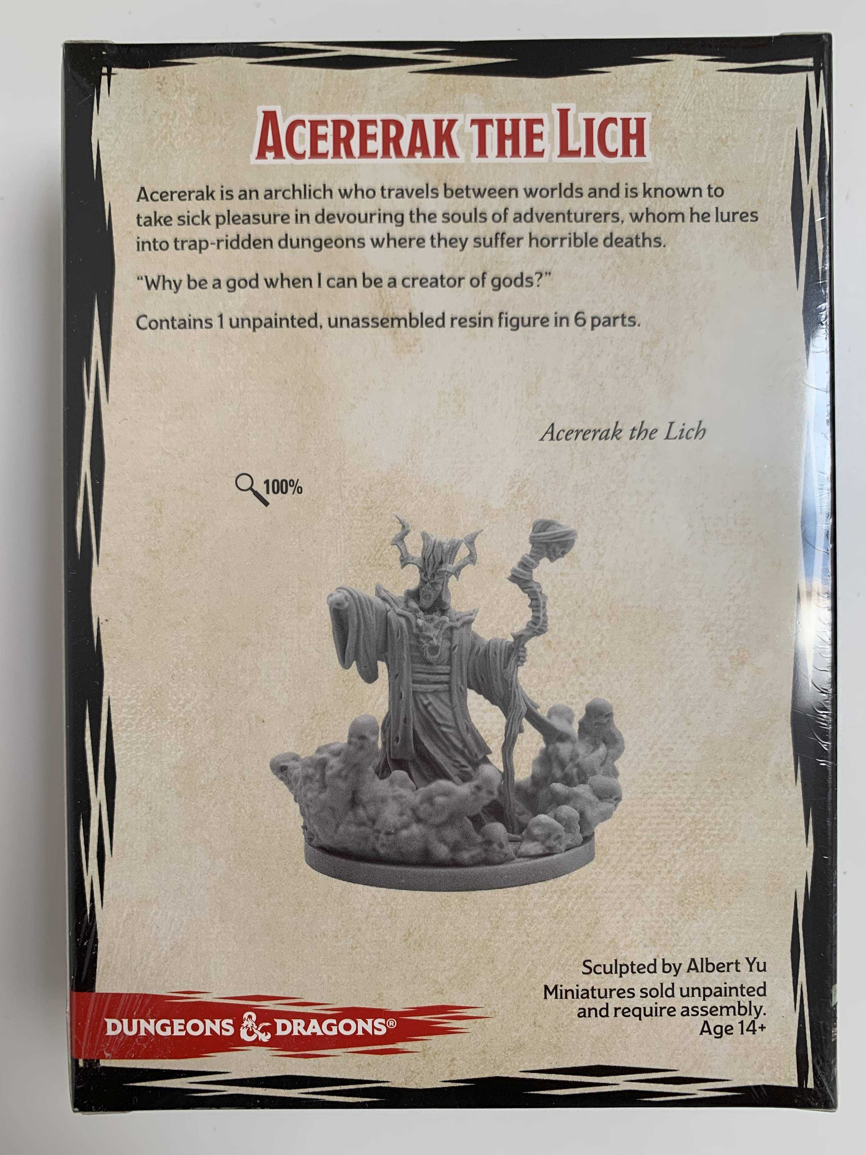 Dungeons & Dragons Collector's Series: Acererak the Lich - limitowana