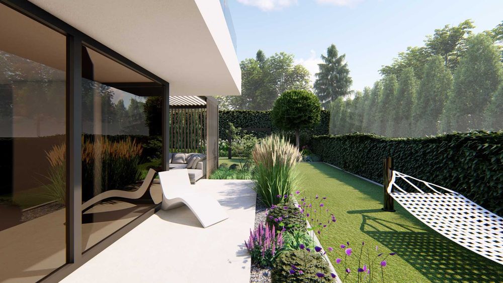 Projektowanie ogrodów Zakładanie ogrodów Usługi ogrodnicze Trawniki