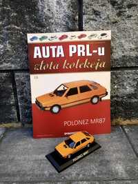 Czasopismo- POLONEZ MR87-auta PRL,model,autka,kolekcja