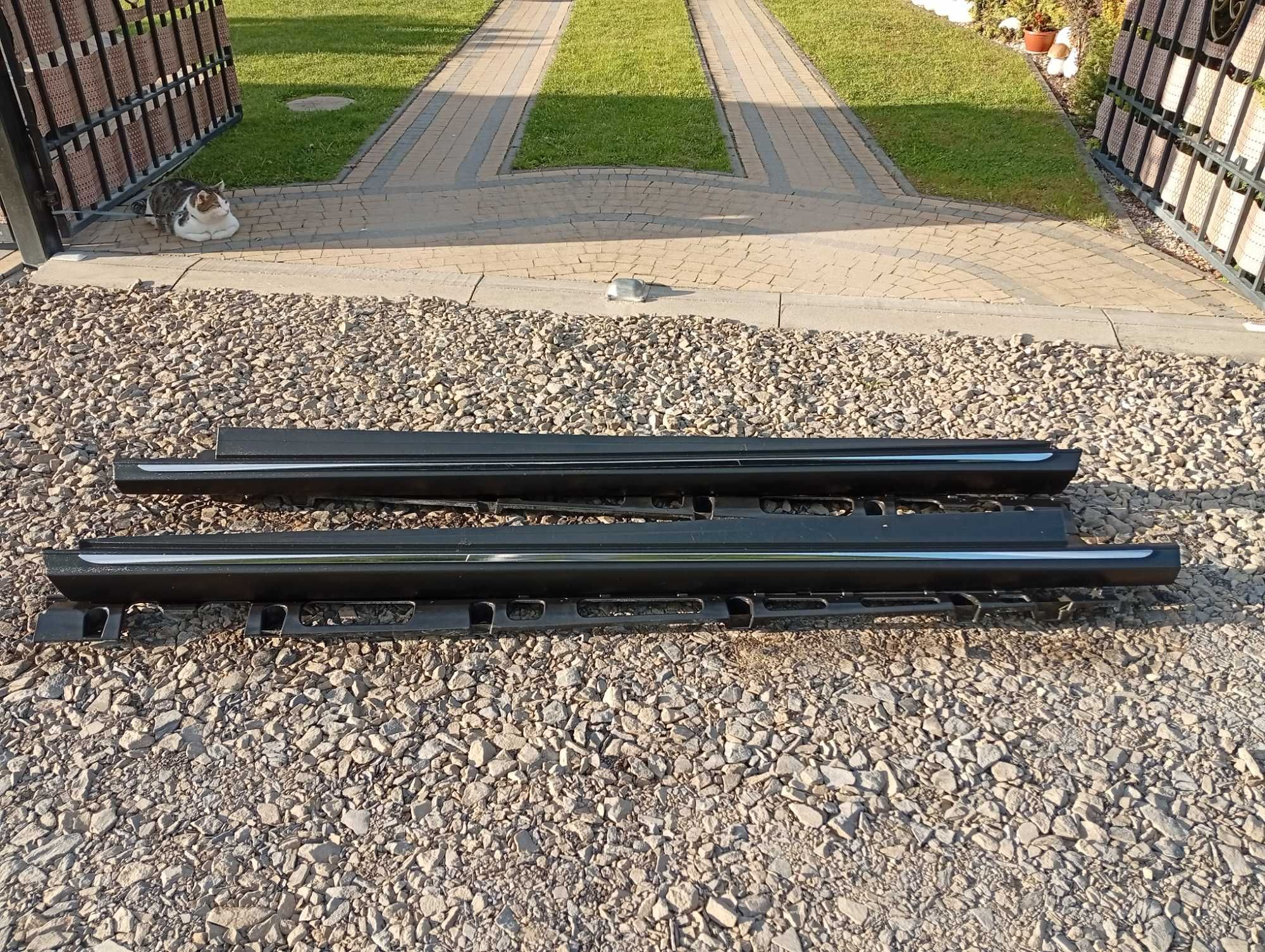 Listwy progowe komplet Mercedes Ml W166