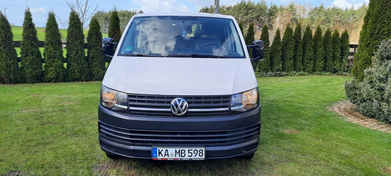 VolkswagenTransporter T6T5 Doka 6osób klima mały przebieg 119tyś