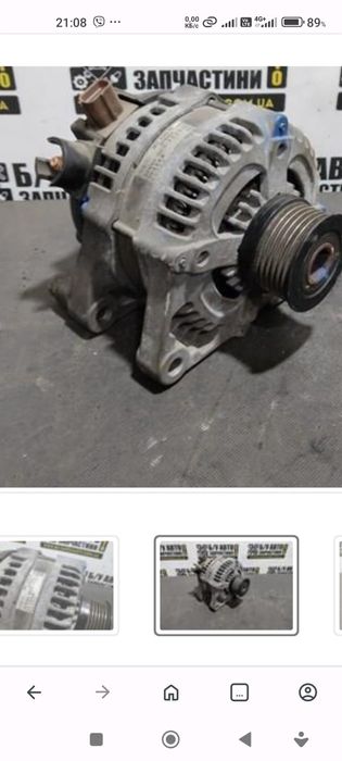 Генератори реставровані на іномарки заводські з гарантією ЄС на стенді