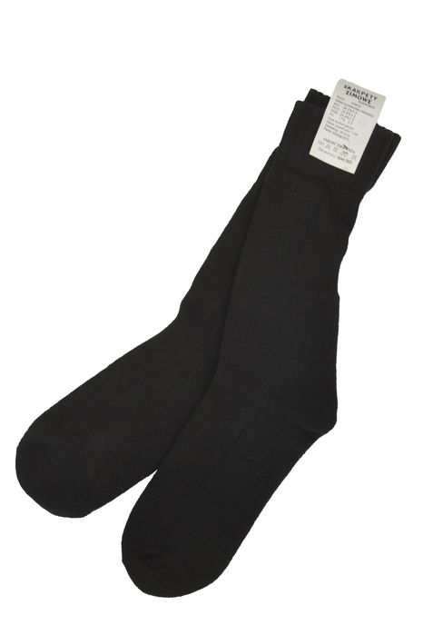 Skarpety zimowe wojskowe 539/mon czarne 23-24