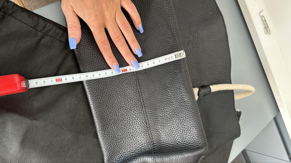 Сумка шопер велика шкіряна