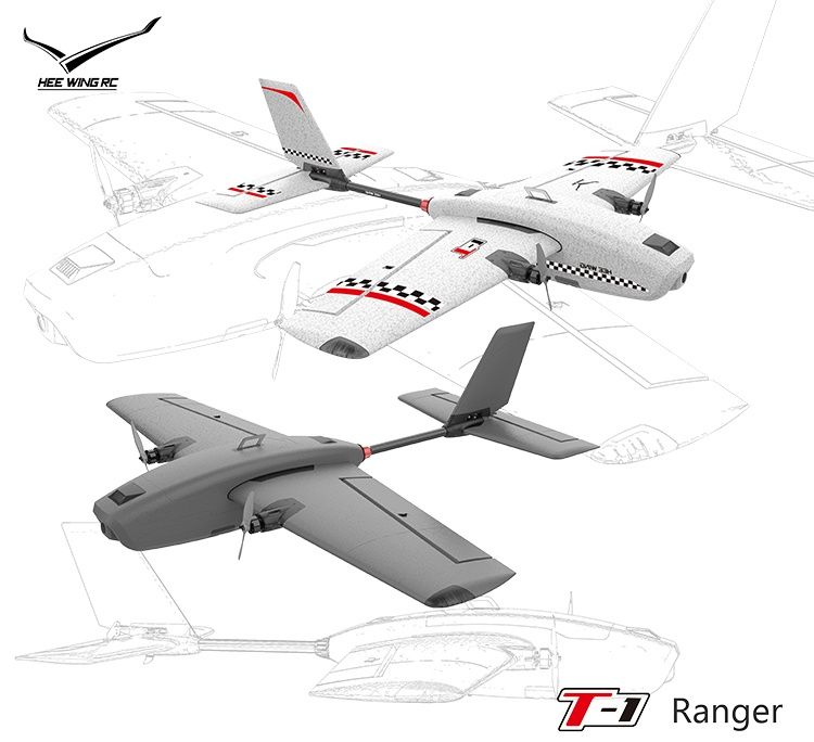 FPV літак Heewing T1 PRO, HUNTER H1 Комплект: FC ,GPS, ELRS, GEMFAN !!