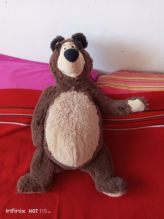 Misza Masza i Niedźwiedź maskotka