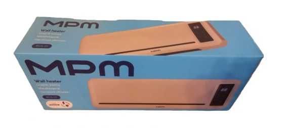 Grzejnik ścienny z funkcją wentylatora, kremowy, 2000W MPM