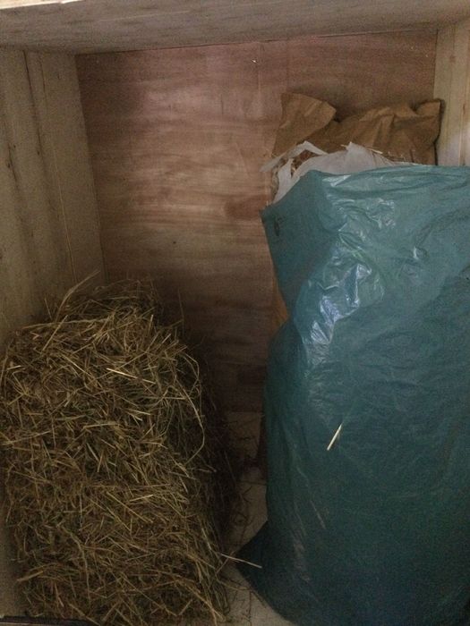 Suszone Siano i słoma nieużywane dla domowych pupili królik kot gryzoń
