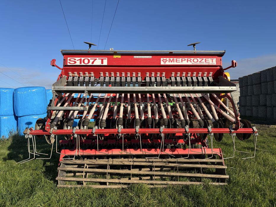 Agregat uprawowo siewny 3m brona talerzowa euromasz + siewnik meprozet
