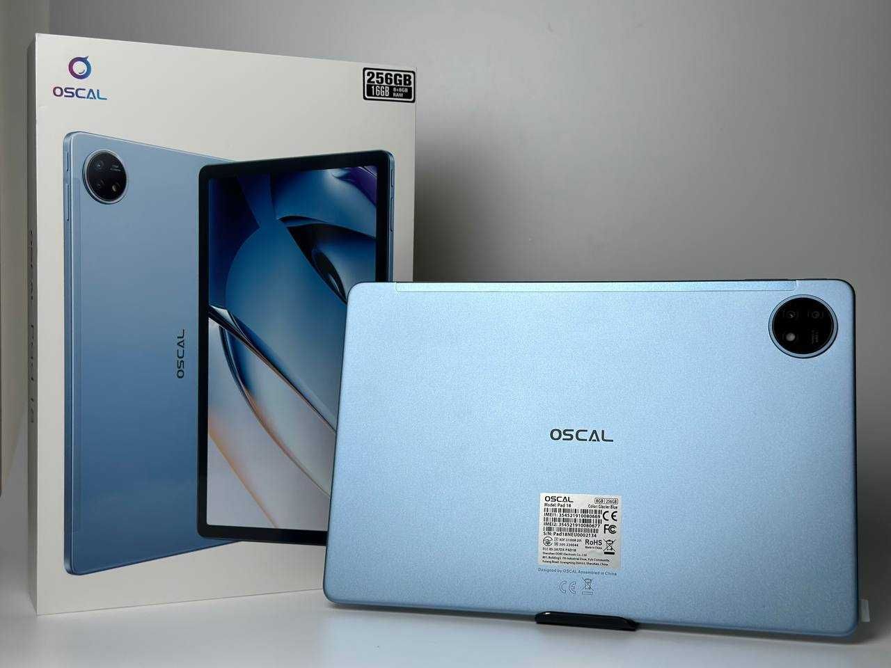 Планшет Oscal Pad 18 8/256GB LTE Blue + чохол, стилус і скло Купити