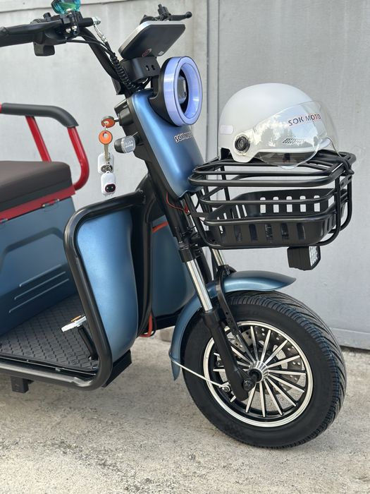 Електричний трицикл Sok Moto 2000W ‼️ в наявності‼️