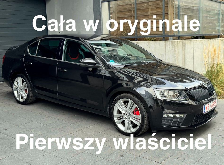Skoda Octavia RS Stan idealny Cała w oryginalnym lakierze
