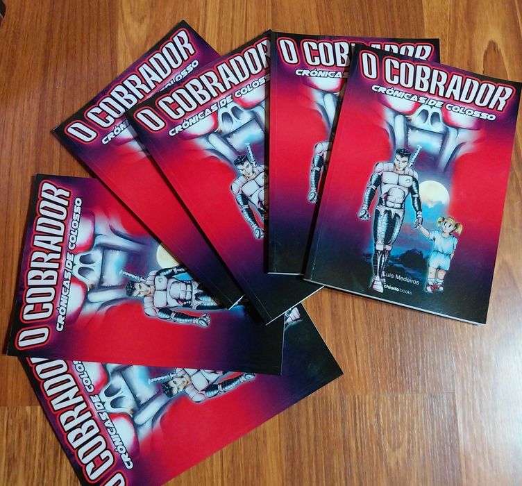 Livro de BD "O cobrador: Crónicas de Colosso" Novo, Autografado