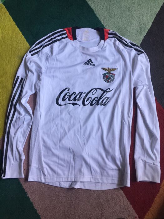 Camisolas manga comprida slb benfica adidas formacao.ver descricao.