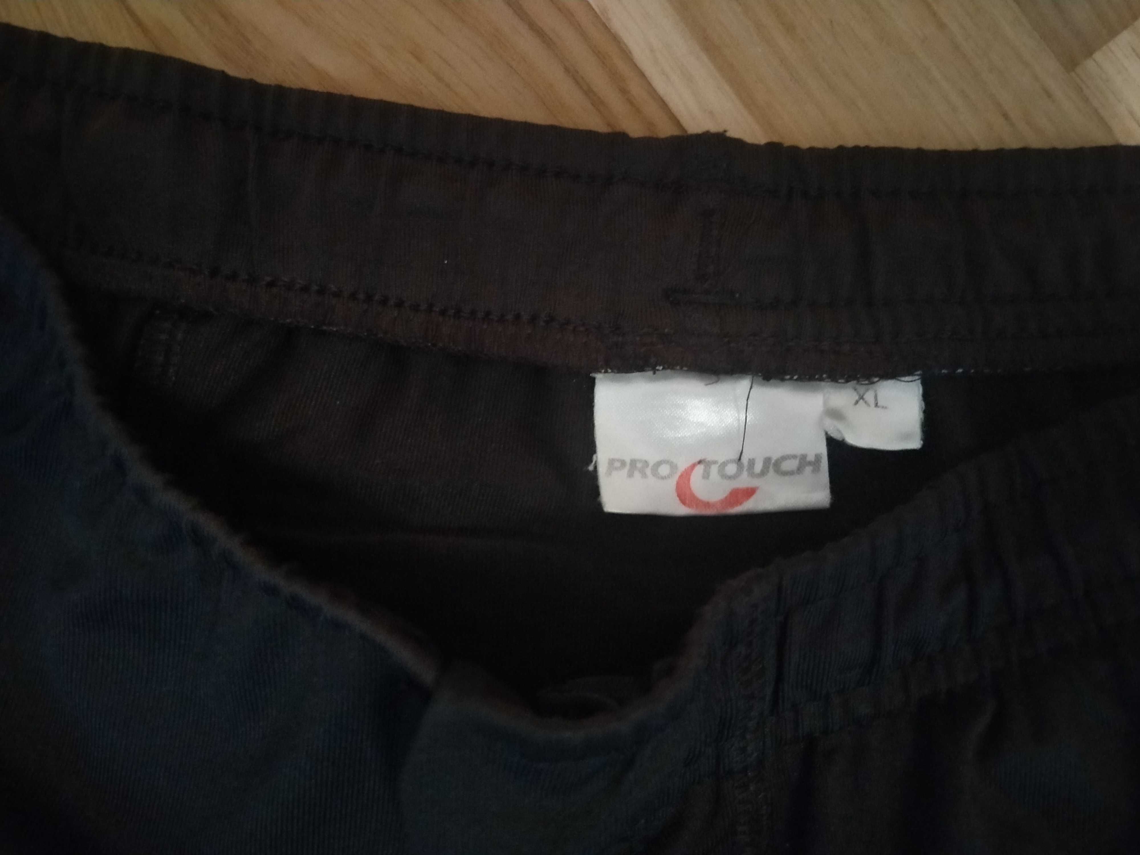 Spodenki rowerowe, męskie, czarne Protouch, oryginalne, dobra jakość