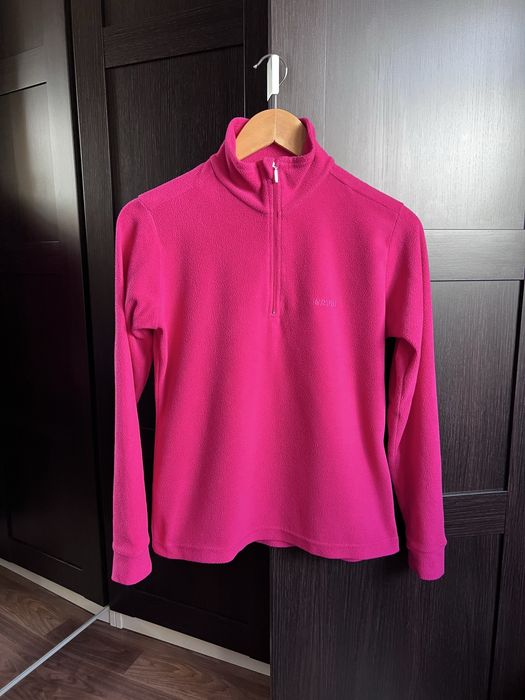 36(S) różowy polar half zip Brugi