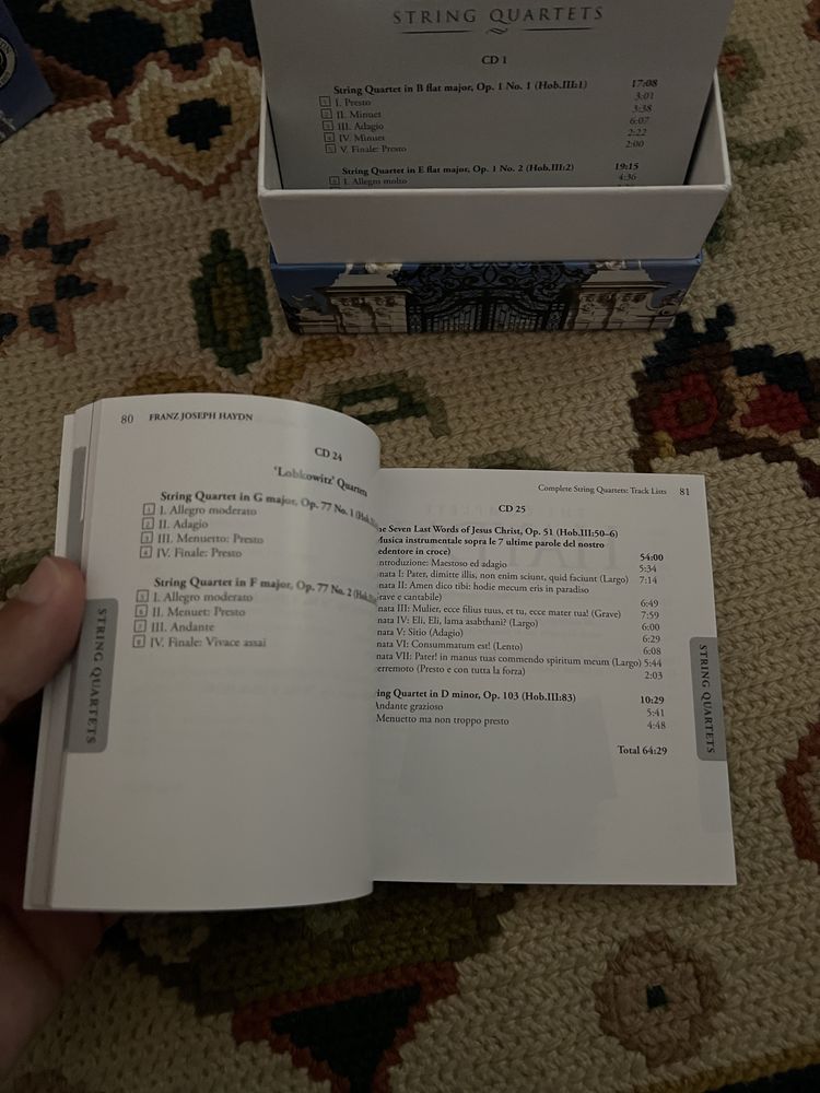 Haydn string quartets completo 25 cds
