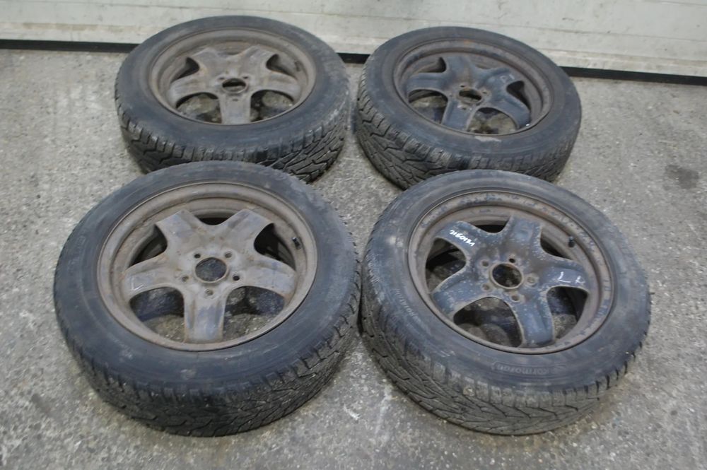 FELGI STALOWE + OPONY ZIMOWE KORMORAN 205/55R16 2020R. 5X110 ET39 6.5J 2160131 OPEL ASTRA III H ZAFIRA