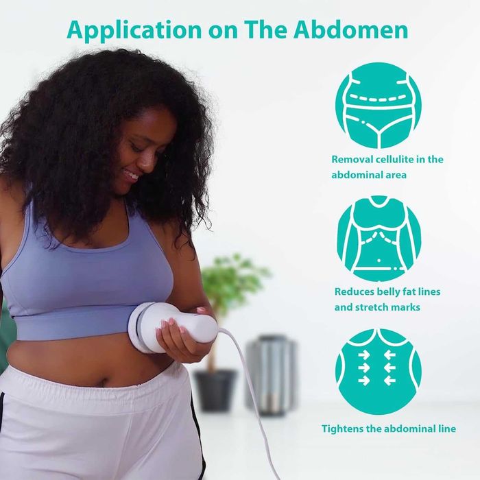 Pistolet Do Masażu Masażer Antycellulitowy Wyszczuplający Do Cellulitu