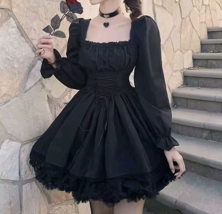 платье новое готическое archive demonia