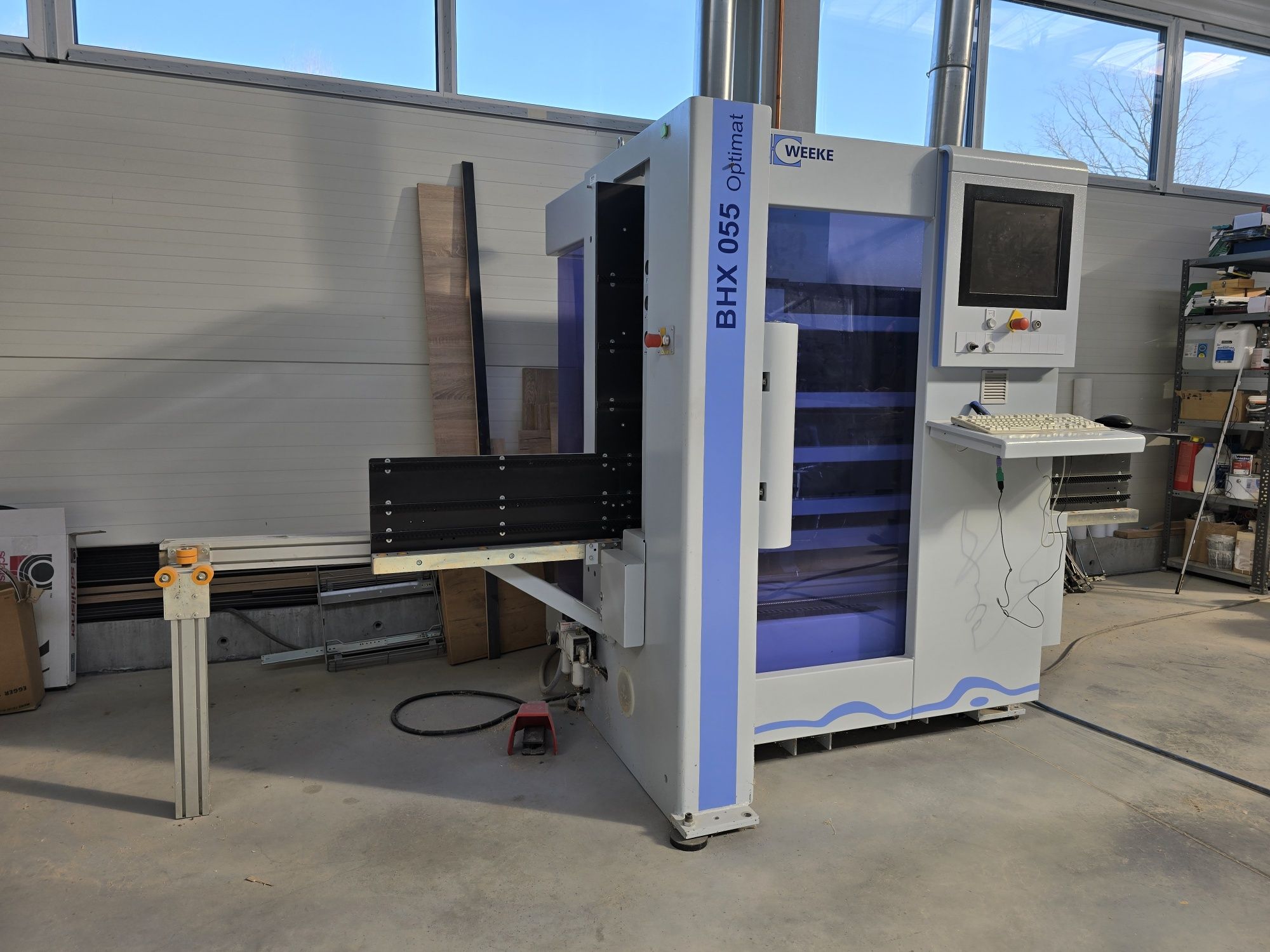 CNC centrum obróbcze do drewna Weeke Optimat BHX 055 Homag