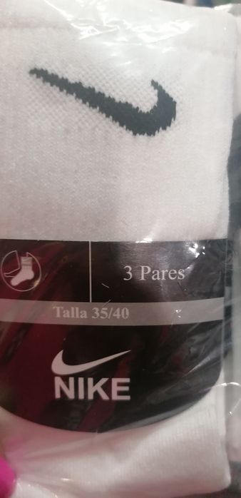 Pack de 3 MEIAS .. MARCA Adidas e Nike  de qualidade 100% alg