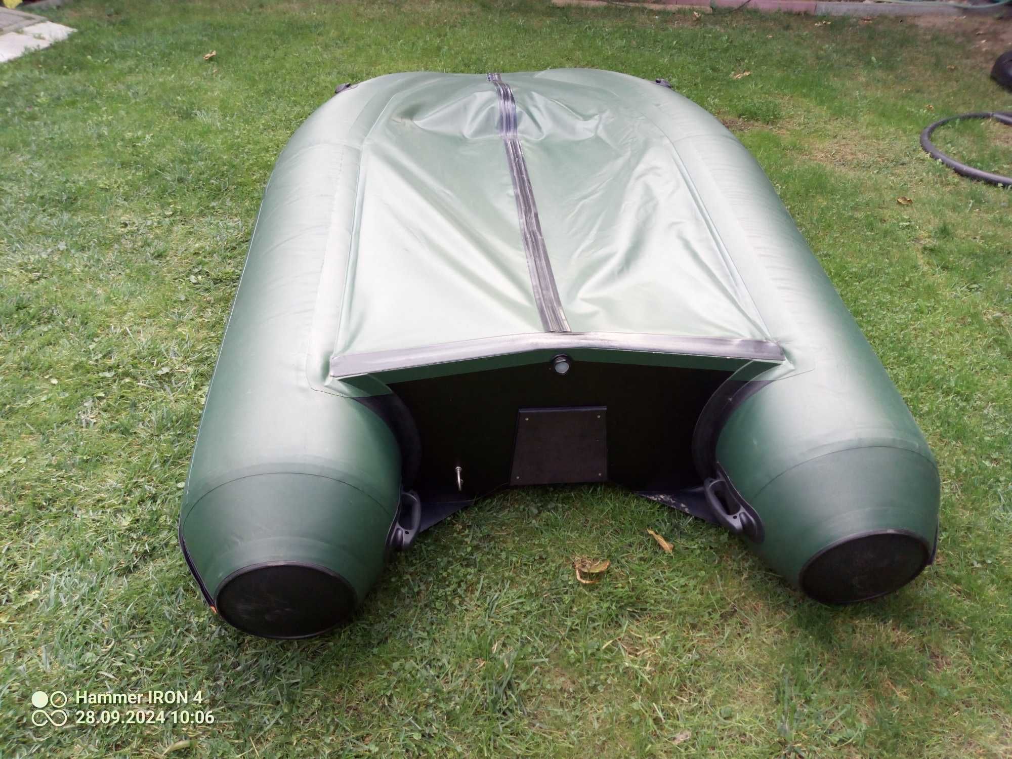 Ponton Kolibri KM-280DL z kilem, ławkami i twardą podłogą. Nowy.