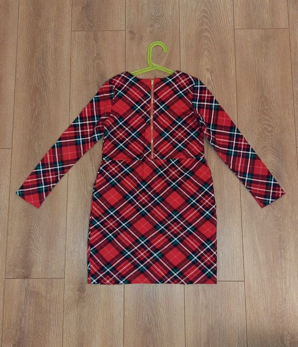 Świąteczna sukienka dziewczęca H&M r.  134/140