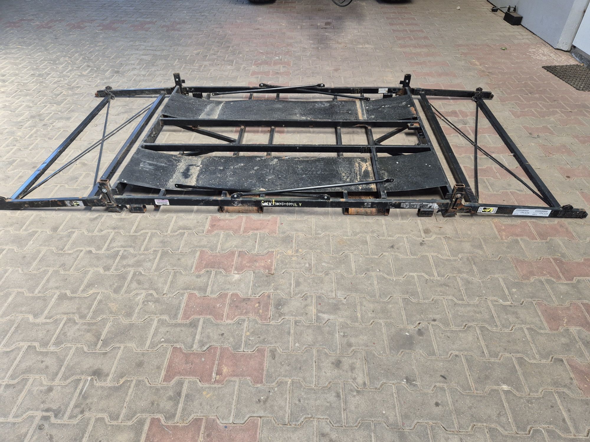Pojemnik koszowy paletowy skrzyniopaleta Gitterbox Kontener 200x160x90