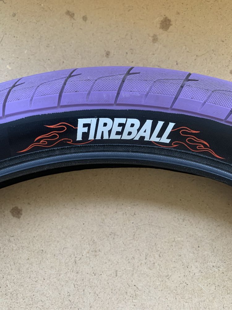 BMX покришки колеса резина Eclat Firebal Violet 2.4
