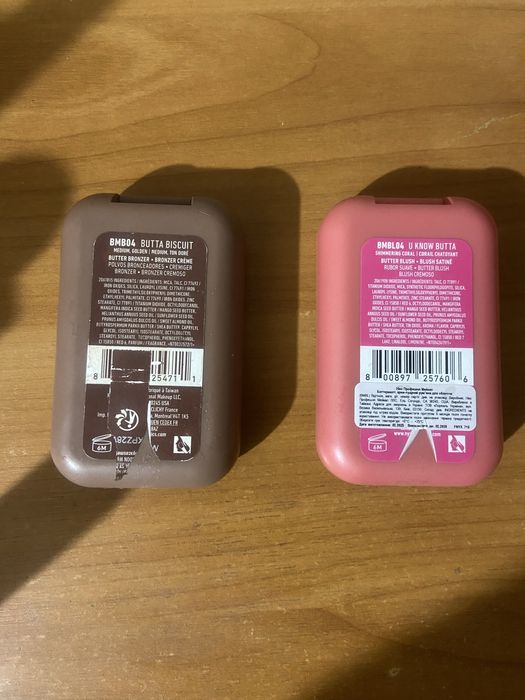 Лот бронзер і румяна nyx