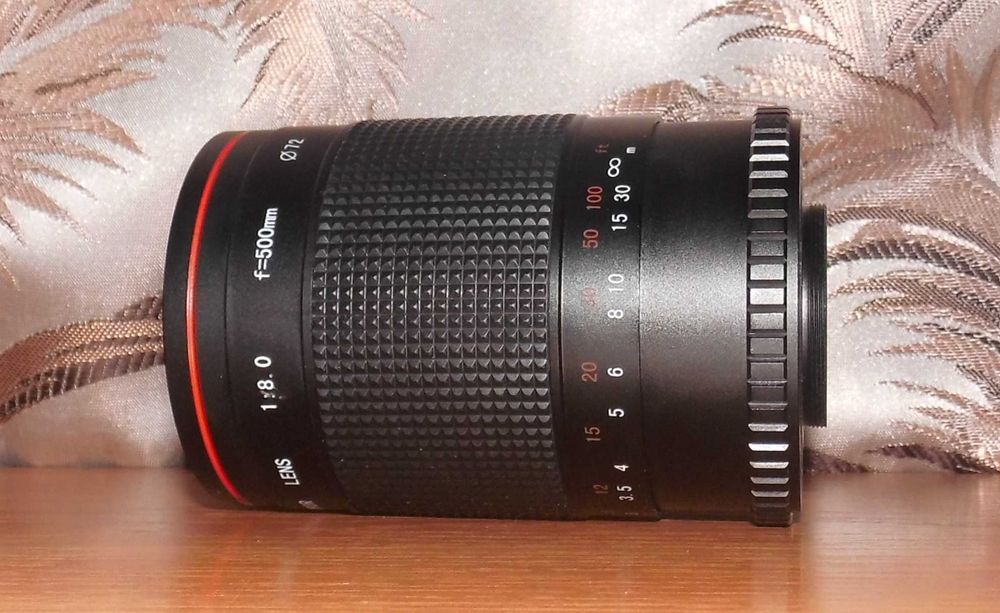 Obiektyw lustrzany Lightdow 500mm 8,0 T2