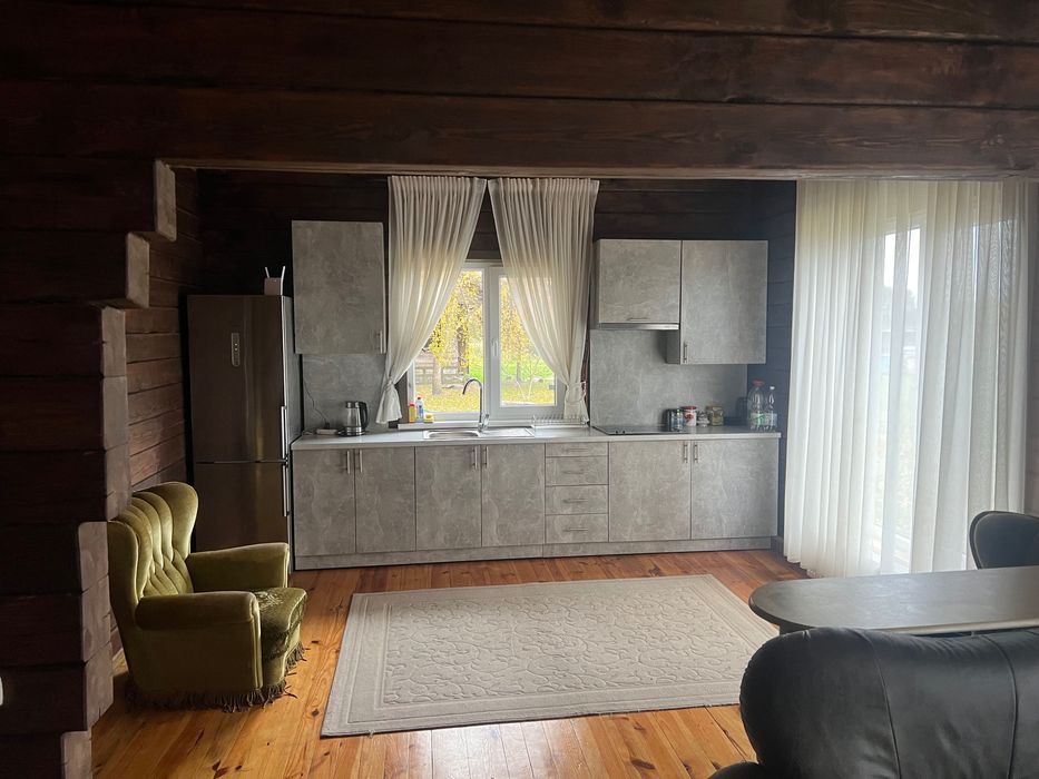 Відпочинок оренда будинку баня на березі озера Велике Облапи