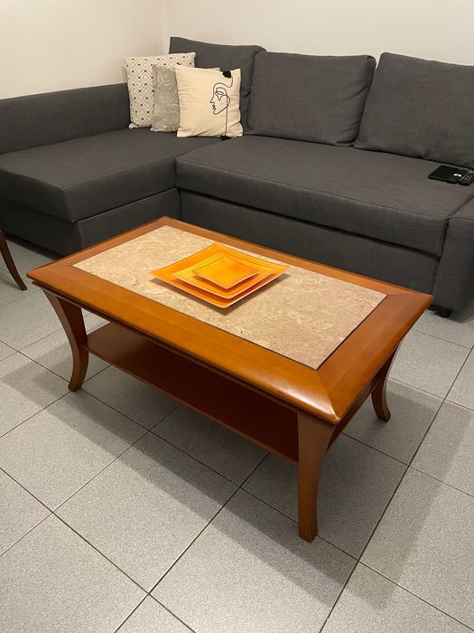 Mesa de centro pedra mármore