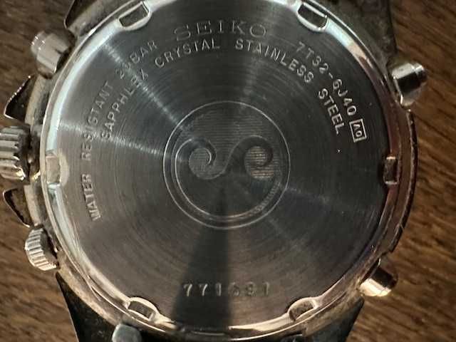Seiko Cronografo 7T32-6J40