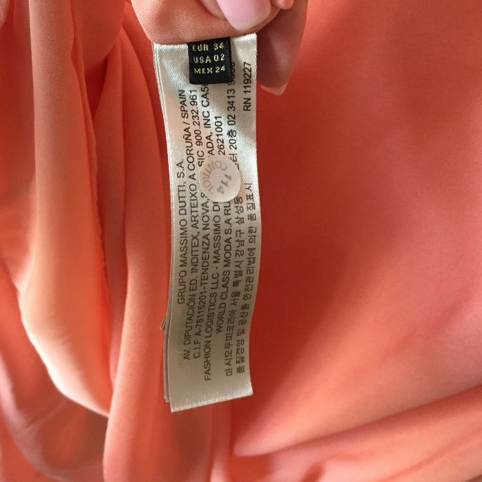 Платье Massimo Dutti