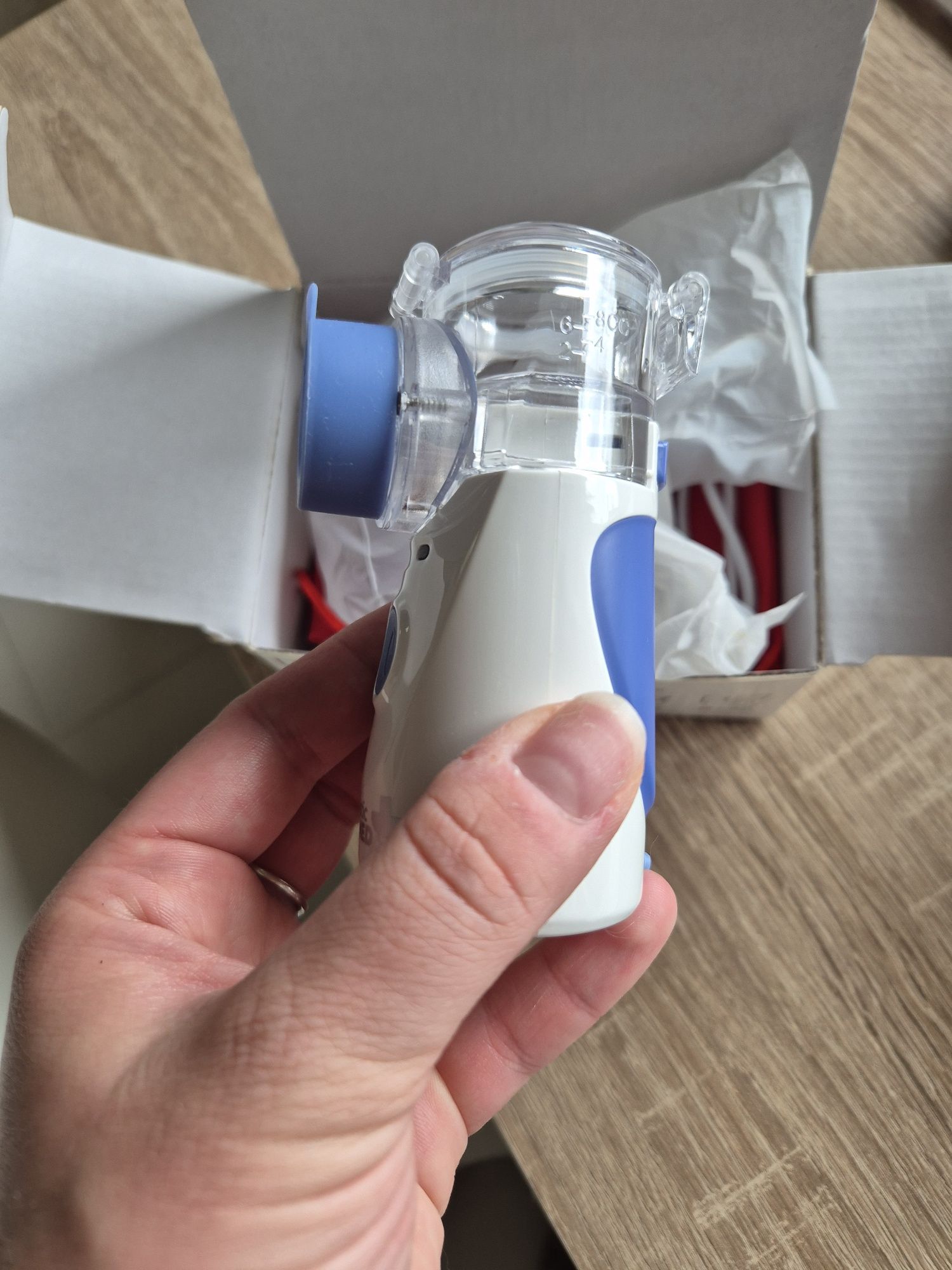 Inhalator siateczkowy