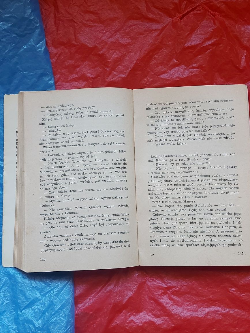 Książka Gniewko Syn Rybaka 1973rok