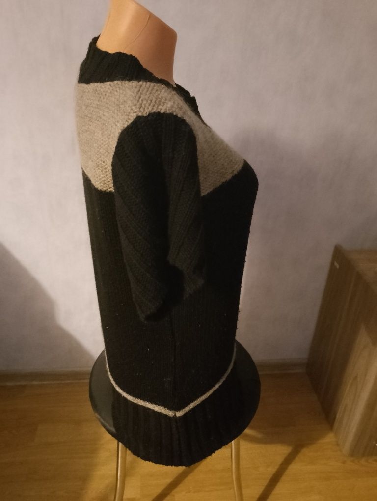 Sweter -tunika ciepły damski