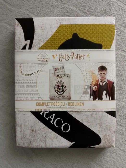 Komplet pościeli Harry Potter rozm. 160x200 cm pościel 100% bawełna