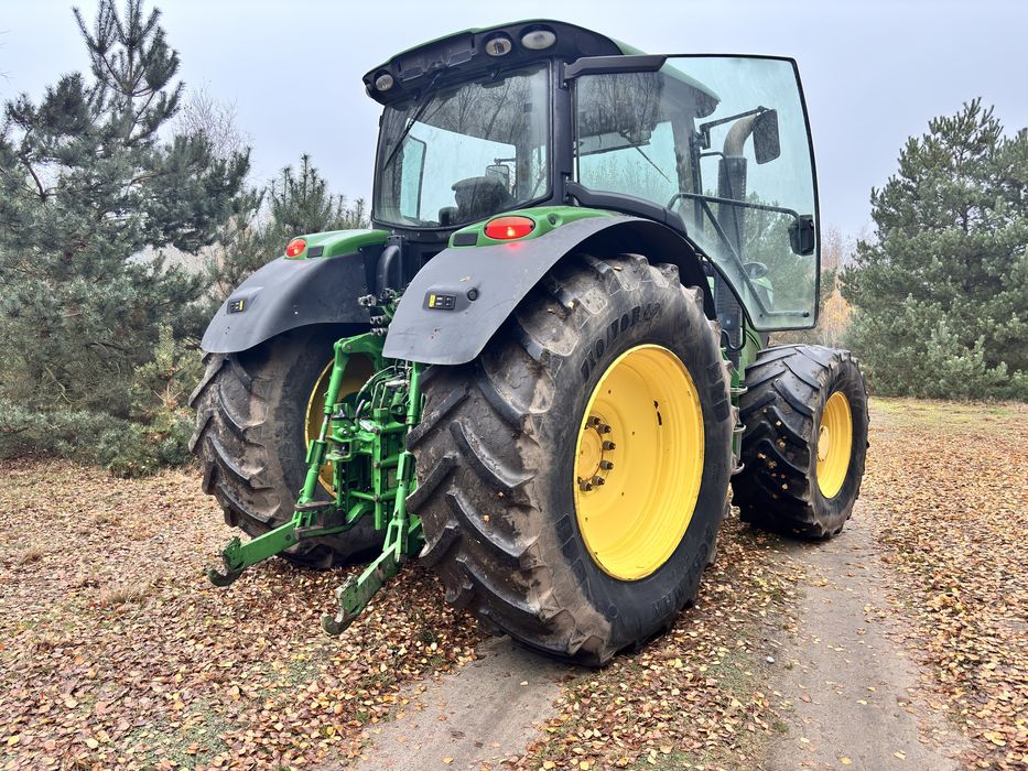 John Deere 6190R PQ, BRUTTO! Umowa tuz, pneumatyka (fendt,case,claas)