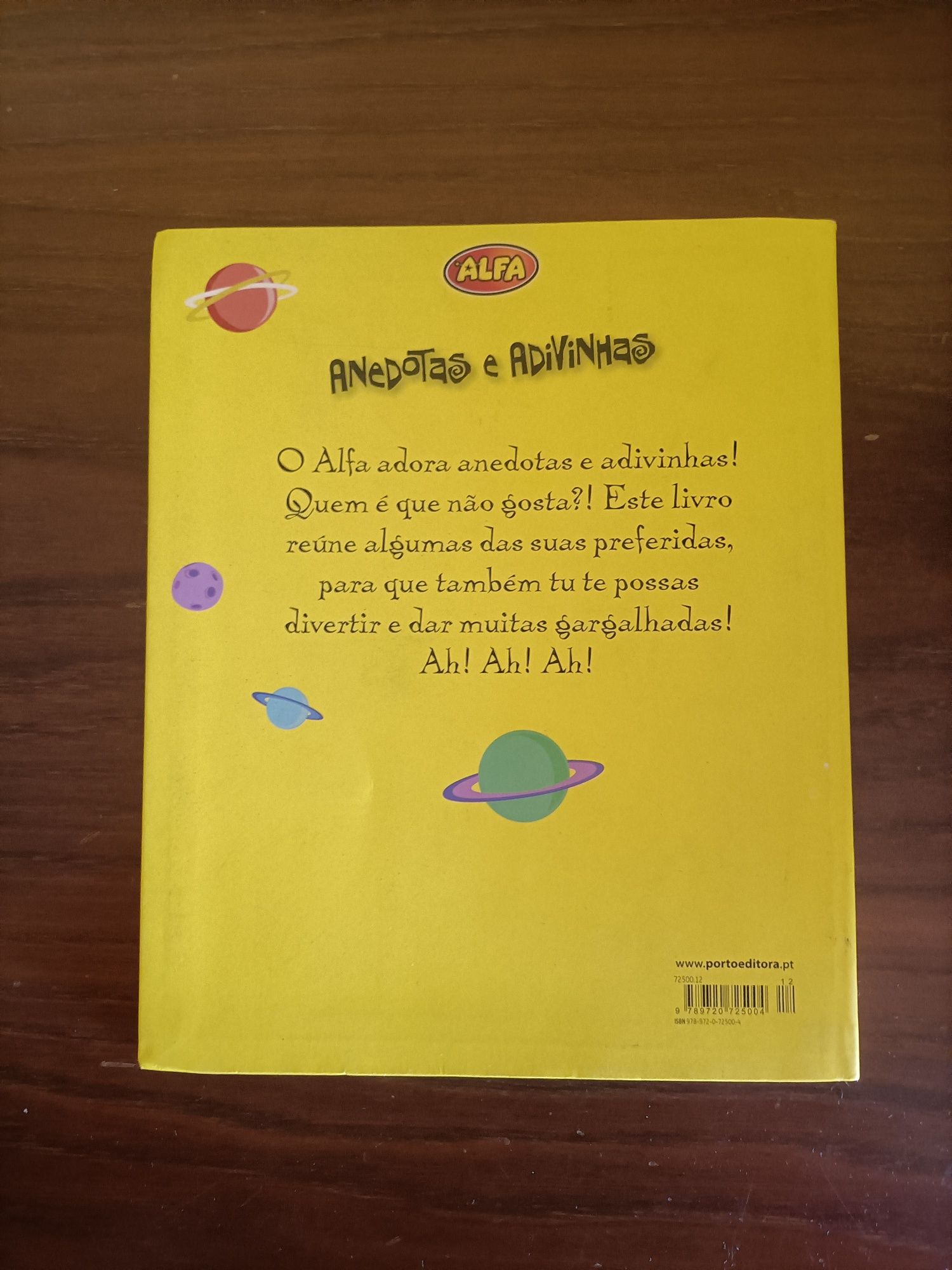 Livro "Alfa - Anedotas e Adivinhas"