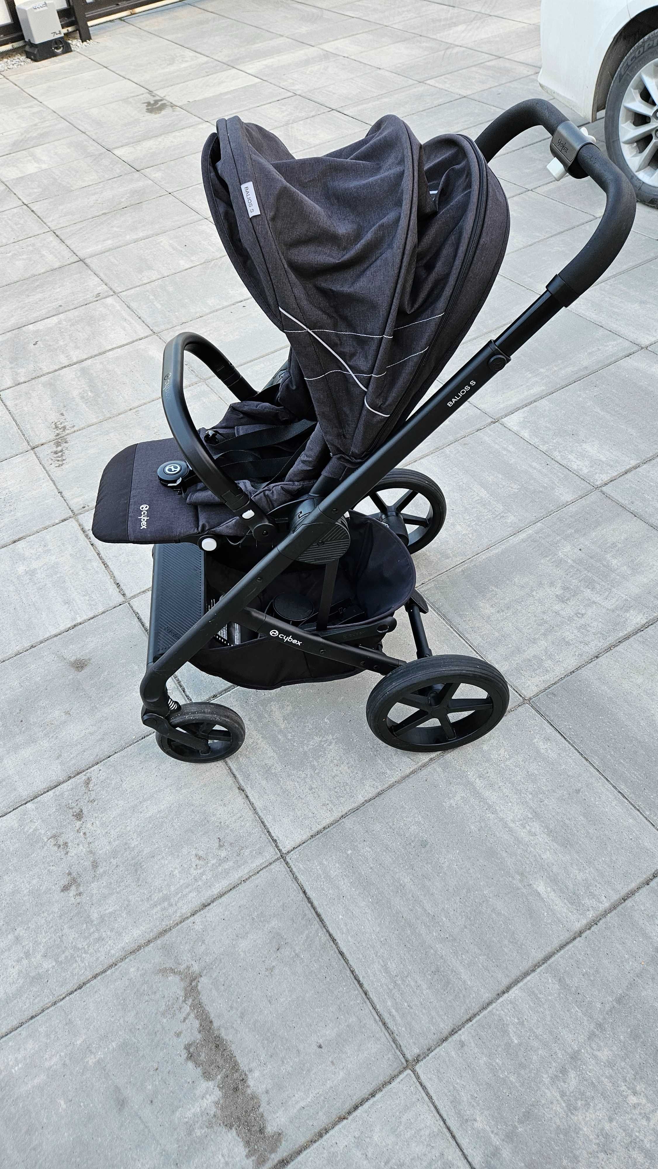 Wózek spacerówka 2w1 Cybex BALIOS S BLACK
